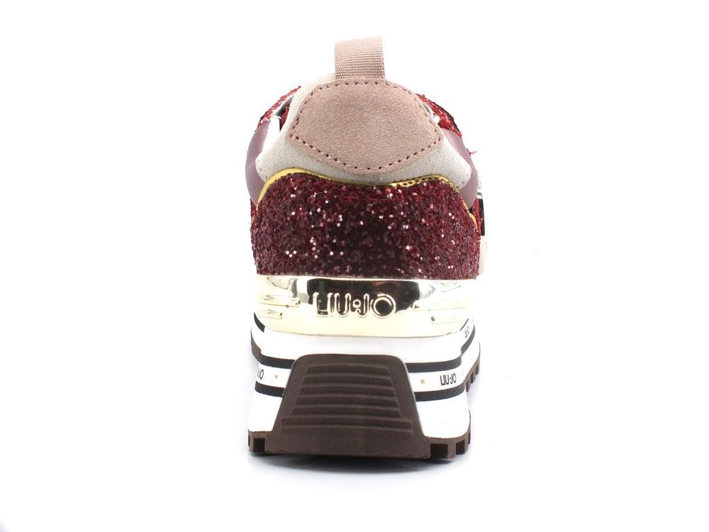 LIU JO Maxi Wonder 1 Sneaker Glitter - Sandrini Calzature e Abbigliamento