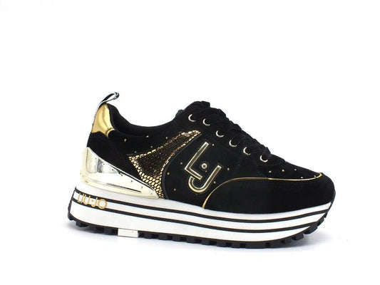 LIU JO Maxi Wonder 20 Sneaker Cow Suede - Sandrini Calzature e Abbigliamento