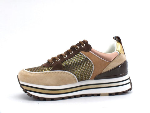 LIU JO Maxi Wonder 20 Sneaker Cow Suede - Sandrini Calzature e Abbigliamento