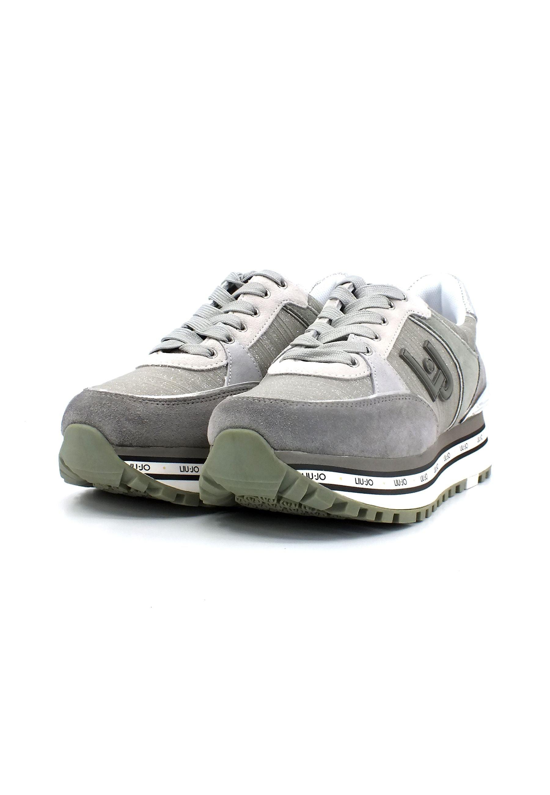 LIU JO Maxi Wonder 20 Sneaker Donna Mud Militare BA3019PX037 - Sandrini Calzature e Abbigliamento