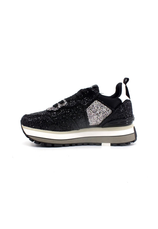 LIU JO Maxi Wonder 24 Sneaker Donna Black BF3013TX007 - Sandrini Calzature e Abbigliamento