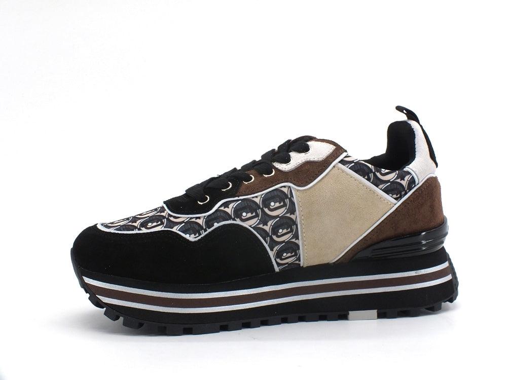 LIU JO Maxi Wonder 24 Sneaker Suede - Sandrini Calzature e Abbigliamento