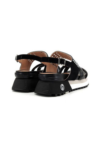 LIU JO Maxi Wonder 26 Sandalo Donna Black BA4117PX486 - Sandrini Calzature e Abbigliamento