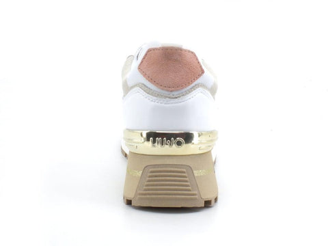 LIU JO Maxi Wonder 43 Sneaker Calf White Lamb BA2133P0102 - Sandrini Calzature e Abbigliamento