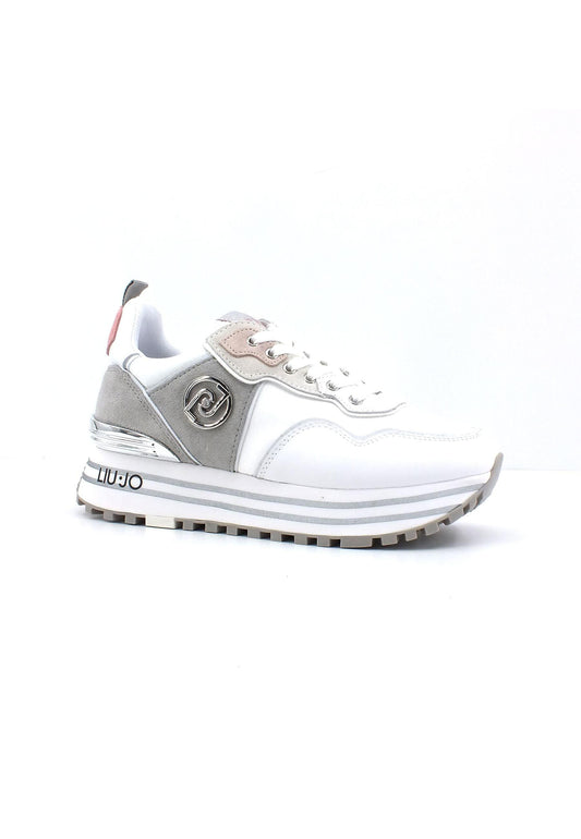 LIU JO Maxi Wonder 55 Sneaker Donna White Loft BA3075PX342 - Sandrini Calzature e Abbigliamento