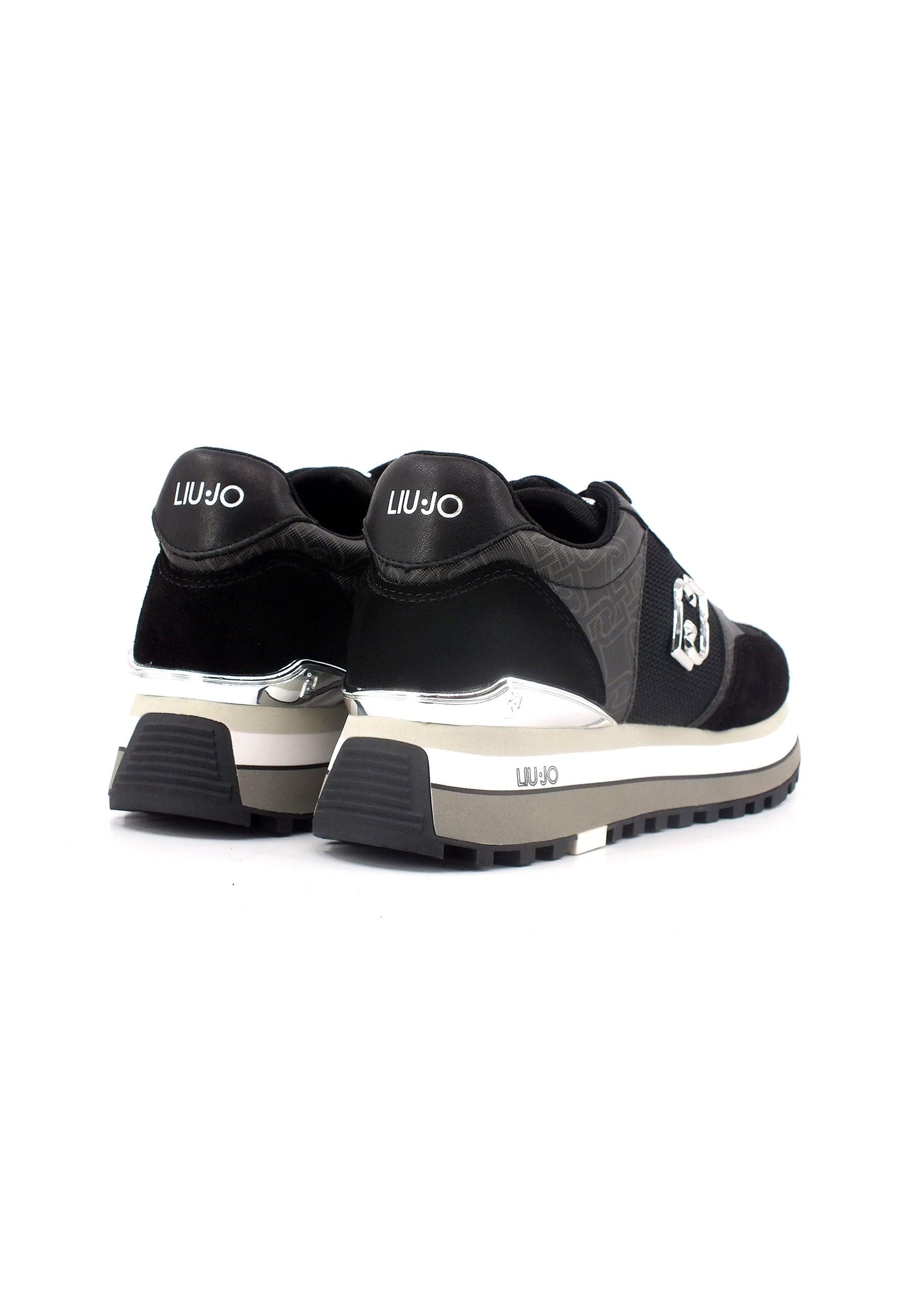 LIU JO Maxi Wonder 57 Sneaker Donna Black BF3007PX165 - Sandrini Calzature e Abbigliamento