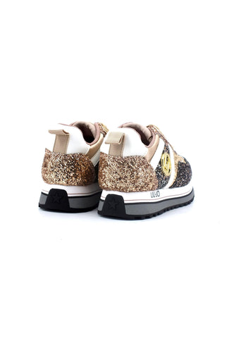 LIU JO Maxi Wonder 604 Sneaker Bimba Gold 4F3301TX007 - Sandrini Calzature e Abbigliamento