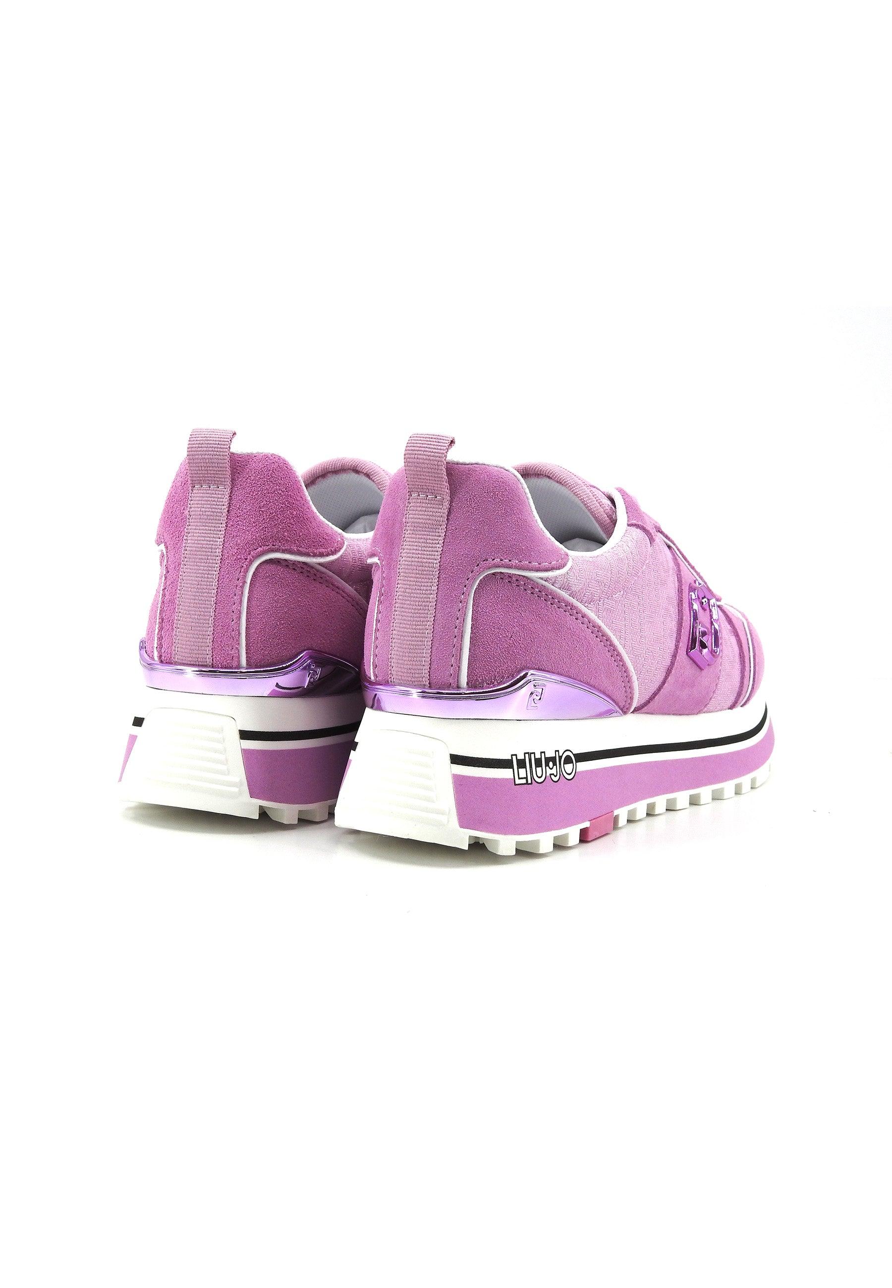 LIU JO Maxi Wonder 71 Sneaker Donna Lilac Rosa BA4055PX453 - Sandrini Calzature e Abbigliamento