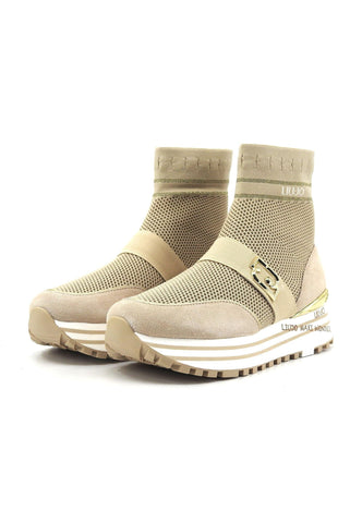 LIU JO Maxi Wonder 75 Sneaker Donna Savana Beige BA4061TX397 - Sandrini Calzature e Abbigliamento