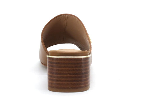 LIU JO Palma 1 Slipper Sabot Ciabatta Tacco Open Toe Tan SA1119PX152 - Sandrini Calzature e Abbigliamento