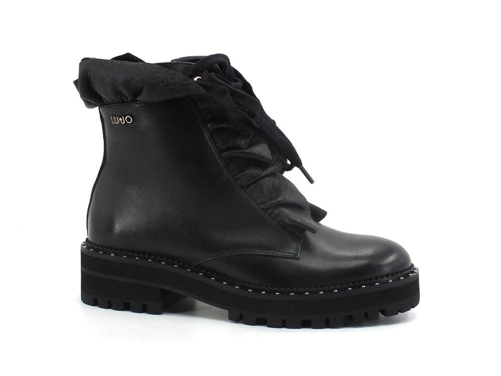 LIU JO Pink 148 Anfibio Stivaletto Biker Voile - Sandrini Calzature e Abbigliamento