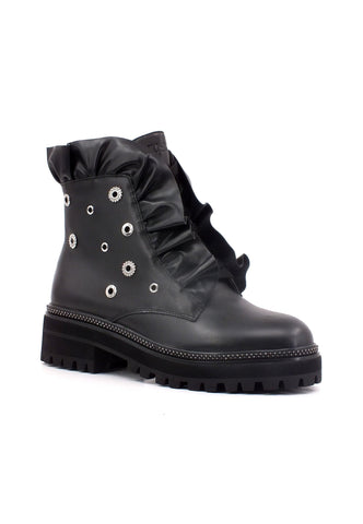 LIU JO Pink 148 Stivaletto Anfibio Donna Black SF3073P0102 - Sandrini Calzature e Abbigliamento