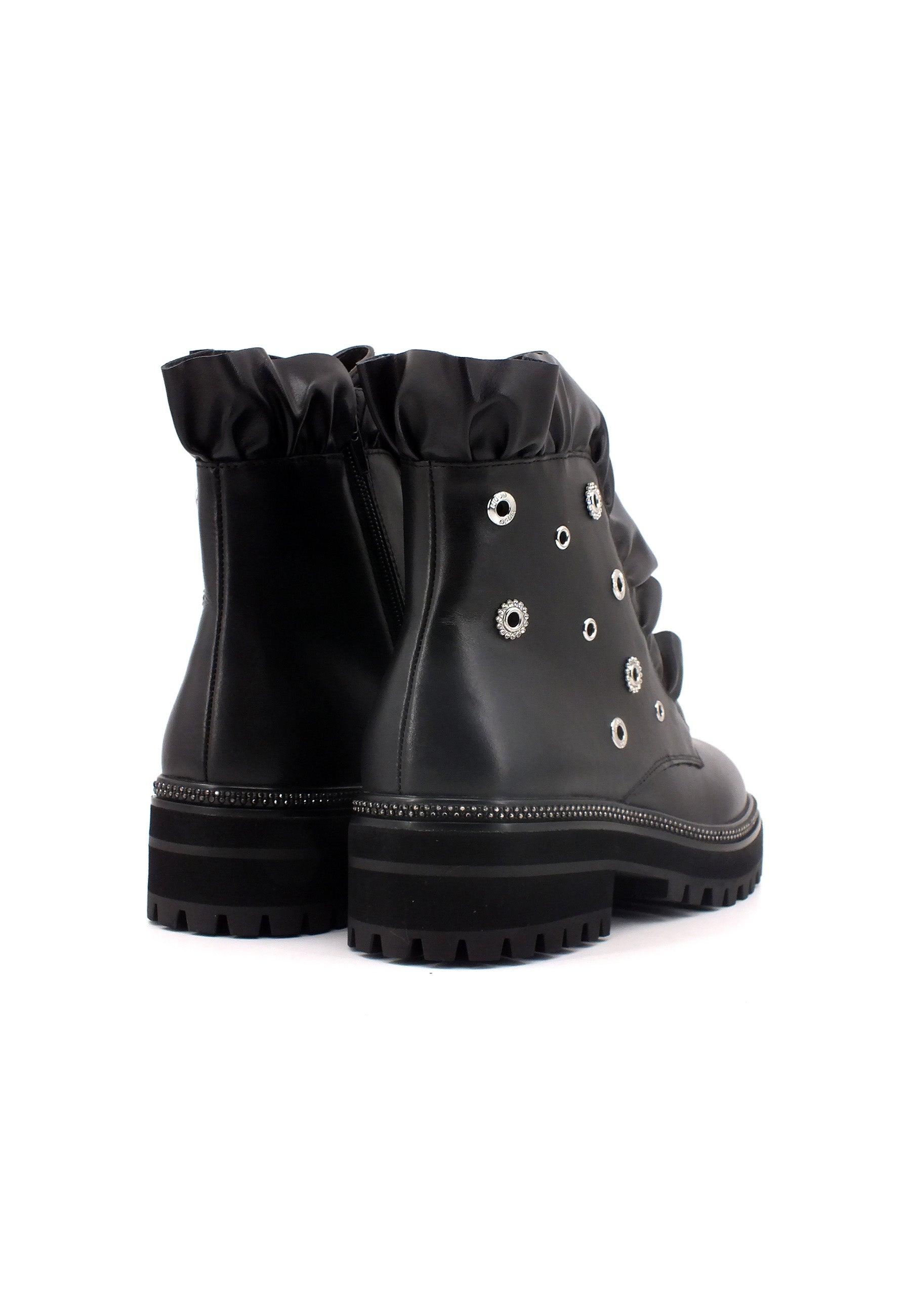 LIU JO Pink 148 Stivaletto Anfibio Donna Black SF3073P0102 - Sandrini Calzature e Abbigliamento