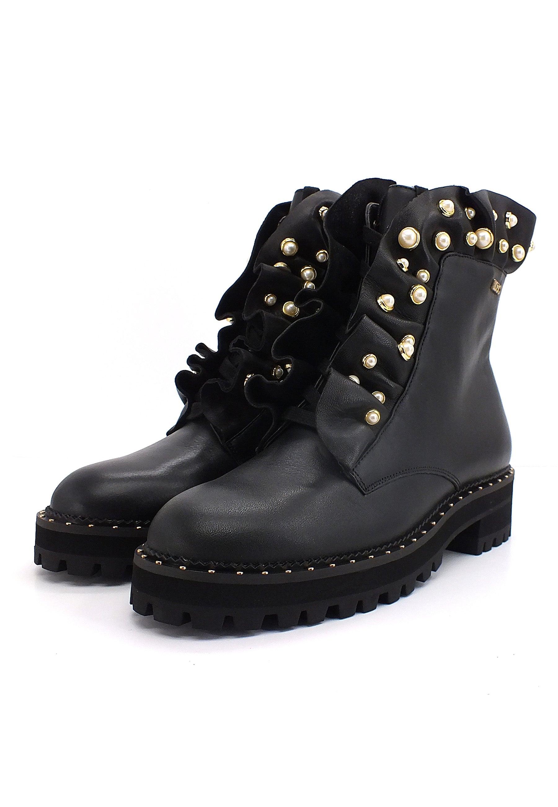 LIU JO Pink 148 Stivaletto Perle Donna Black SF2041PX223 - Sandrini Calzature e Abbigliamento