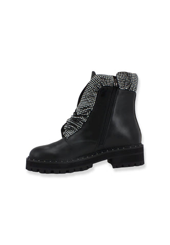 LIU JO Pink 148 Strass Anfibio Donna Black SF2041P0102 - Sandrini Calzature e Abbigliamento