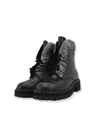 LIU JO Pink 148 Strass Anfibio Donna Black SF2041P0102 - Sandrini Calzature e Abbigliamento