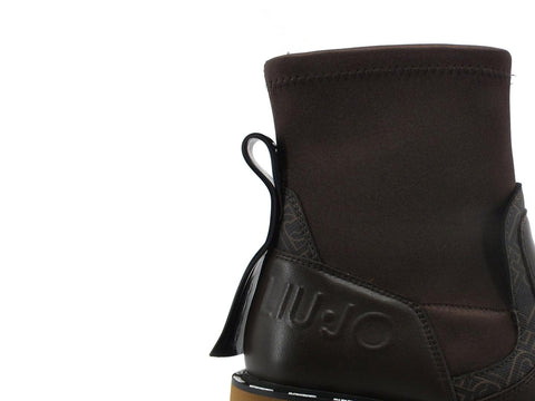 LIU JO Purple 05 Stivaletto Anfibio Satin Testa di Moro SF1041PX190 - Sandrini Calzature e Abbigliamento