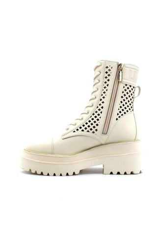 LIU JO Purple 34 Stivaletto Biker Traforato Donna Coffe Cream SA3133EX174 - Sandrini Calzature e Abbigliamento