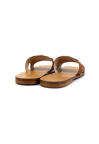 LIU JO Saba 06 Ciabatta Slipper Calf Donna Brandy SA3151P0102 - Sandrini Calzature e Abbigliamento