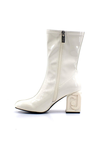 LIU JO Sara 02 Stivaletto Donna Ivory SF3061EX128 - Sandrini Calzature e Abbigliamento