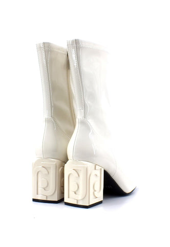 LIU JO Sara 02 Stivaletto Donna Ivory SF3061EX128 - Sandrini Calzature e Abbigliamento