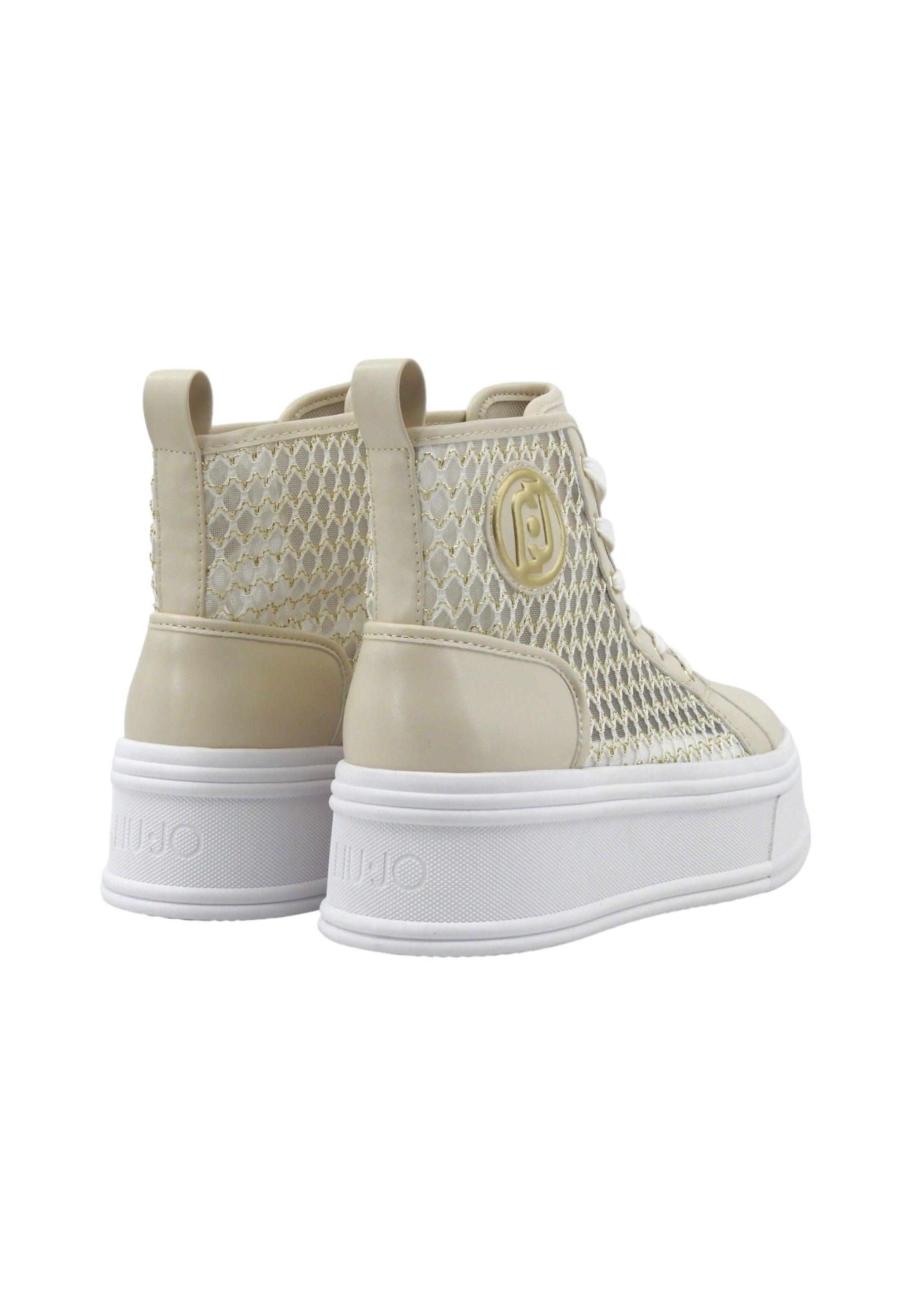 LIU JO Selma 06 Sneaker Donna Butter Beige BA4021TX332 - Sandrini Calzature e Abbigliamento