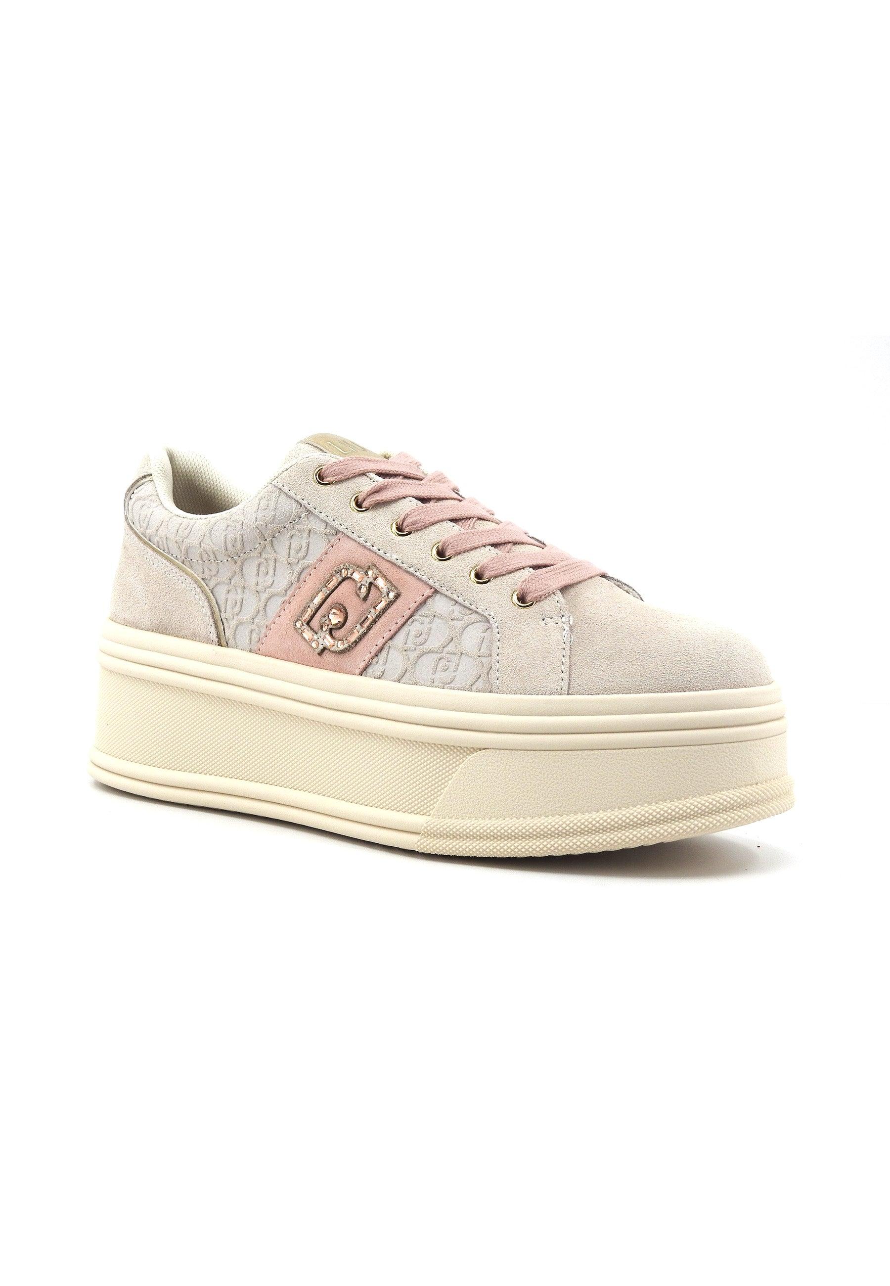 LIU JO Selma 08 Sneaker Donna Egg Rosa BA4031PX464 - Sandrini Calzature e Abbigliamento