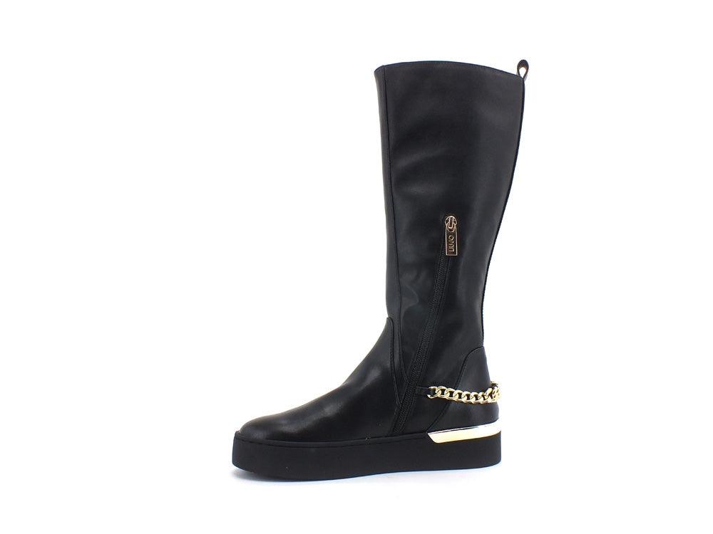 LIU JO Silvia 45 Stivale Pelle Retro Catena - Sandrini Calzature e Abbigliamento