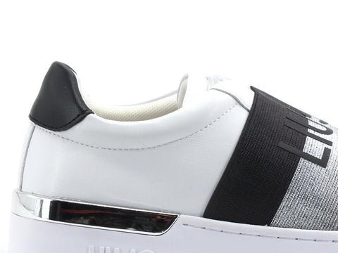 LIU JO Silvia 50 Sneaker Elastic White BA2005EX014 - Sandrini Calzature e Abbigliamento