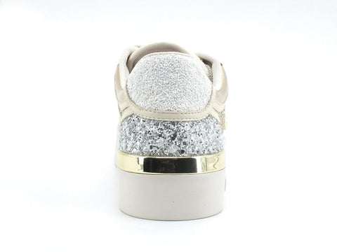 LIU JO Silvia 53 Sneaker Glitter Multi White Gold Silver BA2009TX007 - Sandrini Calzature e Abbigliamento