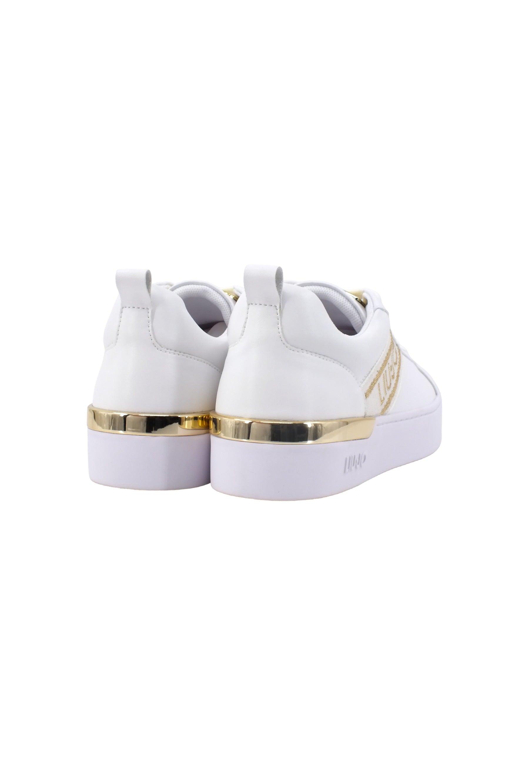 LIU JO Silvia 86 Sneaker Donna White BF3005EX014 - Sandrini Calzature e Abbigliamento