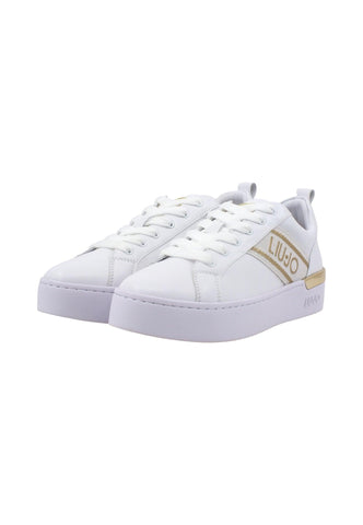 LIU JO Silvia 86 Sneaker Donna White BF3005EX014 - Sandrini Calzature e Abbigliamento