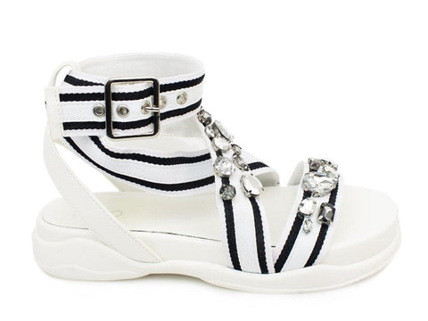 LIU JO Star 03 White Black B19043TX040 - Sandrini Calzature e Abbigliamento