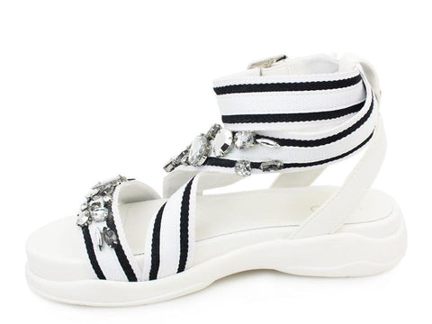 LIU JO Star 03 White Black B19043TX040 - Sandrini Calzature e Abbigliamento