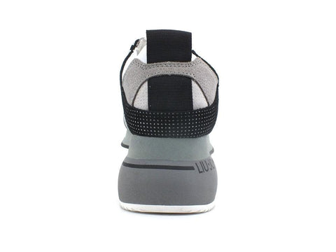 LIU JO Super Maxi Wonder 2 Sneaker Platform Tricolor Silver BA2081PX164 - Sandrini Calzature e Abbigliamento