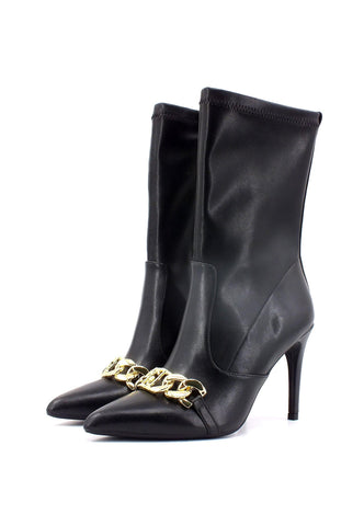 LIU JO Vickie 137 Stivaletto Tacco Donna Black SF3141EX215 - Sandrini Calzature e Abbigliamento