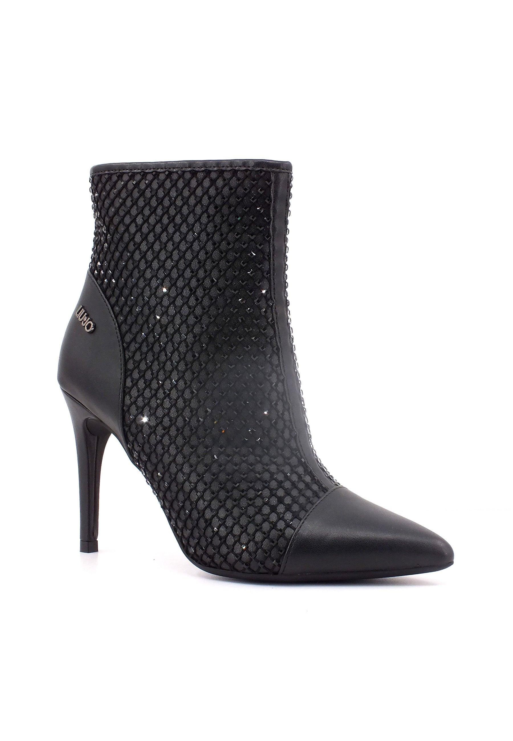 LIU JO Vickie 148 Stivaletto Anfibio Donna Black SF3143EX216 - Sandrini Calzature e Abbigliamento