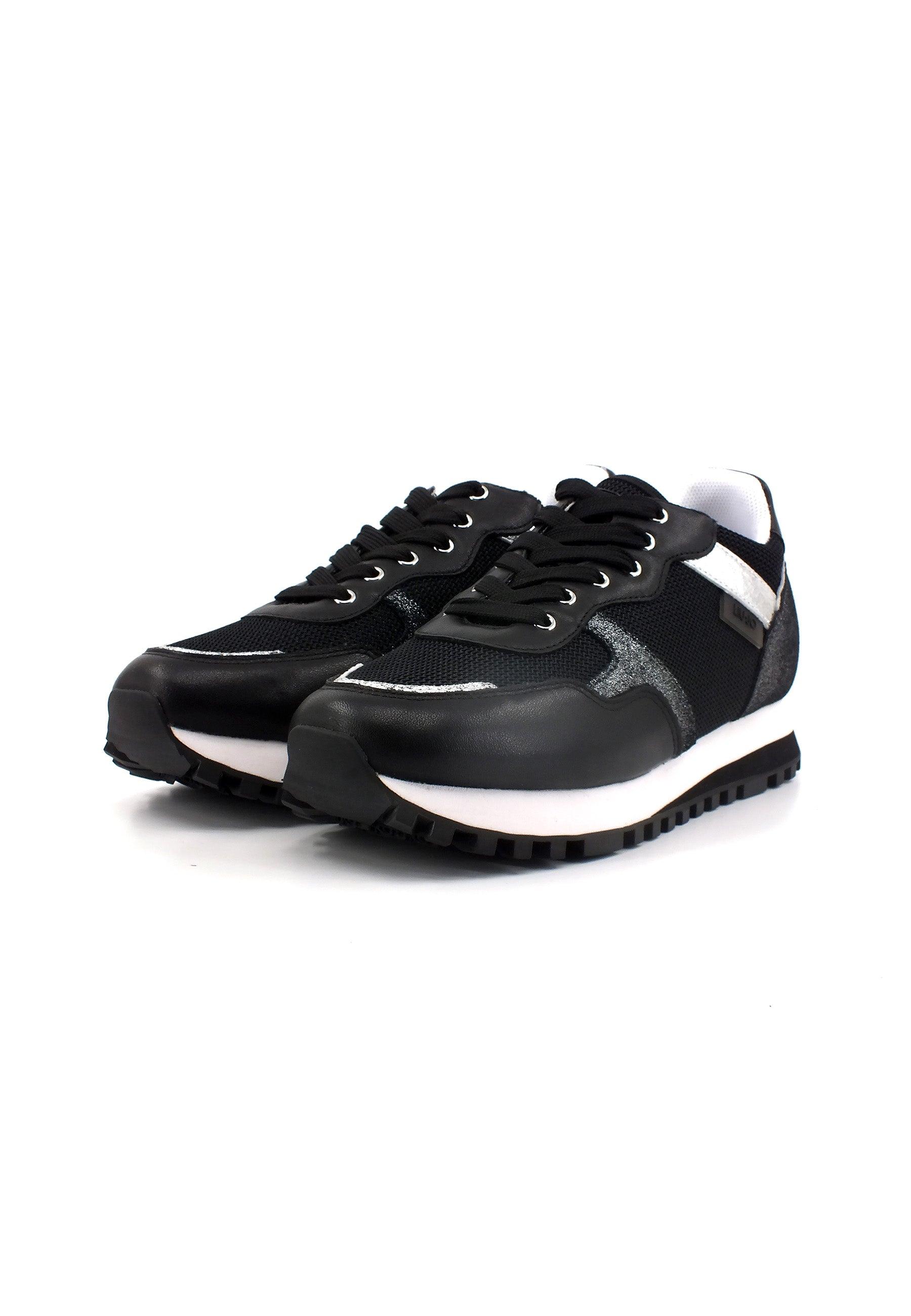 LIU JO Wonder 01 Sneaker Donna Black BF3001PX340 - Sandrini Calzature e Abbigliamento