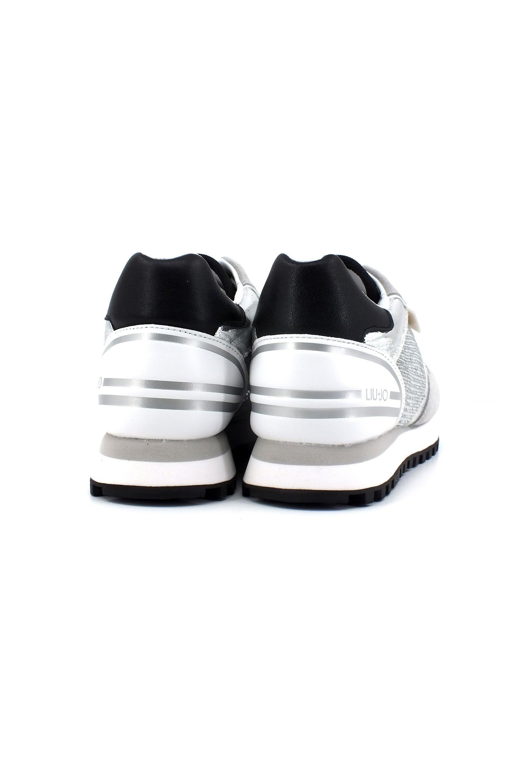 LIU JO Wonder 24 Sneaker Paillettes Donna Loft Silver BA3089PX343 - Sandrini Calzature e Abbigliamento