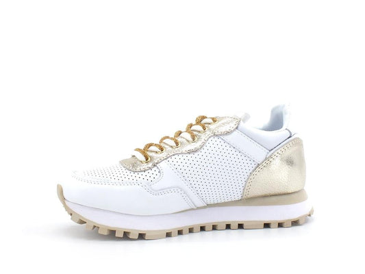 LIU JO Wonder 25 Sneaker White Gold BA2029P0102 - Sandrini Calzature e Abbigliamento