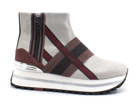 LIU JO Wonder Maxi 14 Sneakers Calzino Platform Grey BF0081PX056 - Sandrini Calzature e Abbigliamento