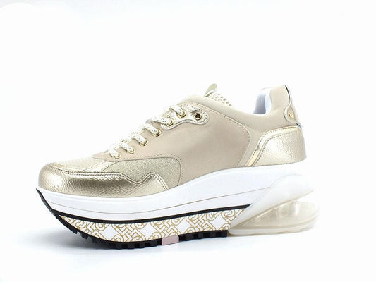 LIU JO Wonder Maxi Air 2C Sneaker Gold BA2157EX014 - Sandrini Calzature e Abbigliamento