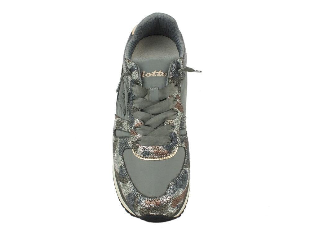 LOTTO Tokyo Wedge Camouflage Grey T7437 - Sandrini Calzature e Abbigliamento