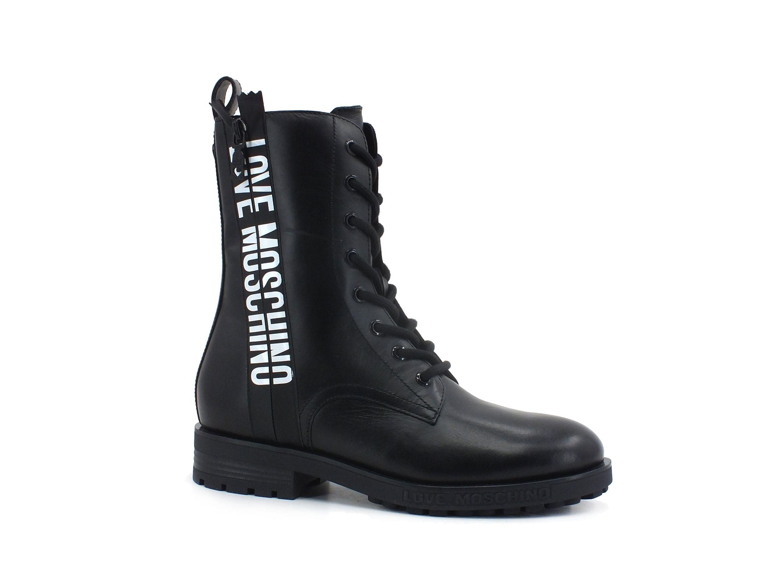 LOVE MOSCHINO Anfibio Stivaletto Logo - Sandrini Calzature e Abbigliamento