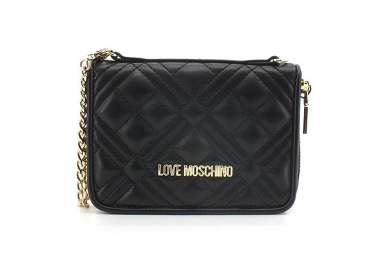 LOVE MOSCHINO Bags Charms Portafoglio Zip Around Nero JC6404PP1ELA0000 - Sandrini Calzature e Abbigliamento