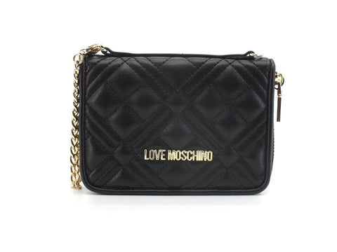 LOVE MOSCHINO Bags Charms Portafoglio Zip Around Nero JC6404PP1ELA0000 - Sandrini Calzature e Abbigliamento