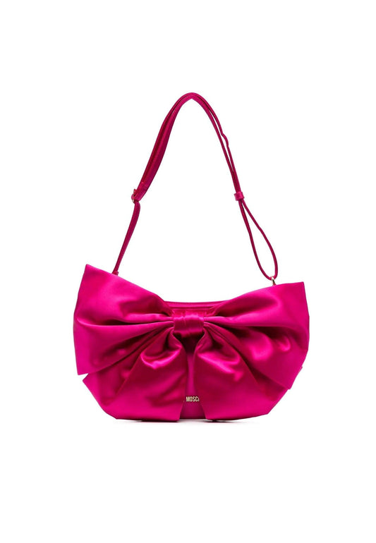 LOVE MOSCHINO Baguette Borsa Fiocco Fuxia JC4078PP1GLO0615 - Sandrini Calzature e Abbigliamento