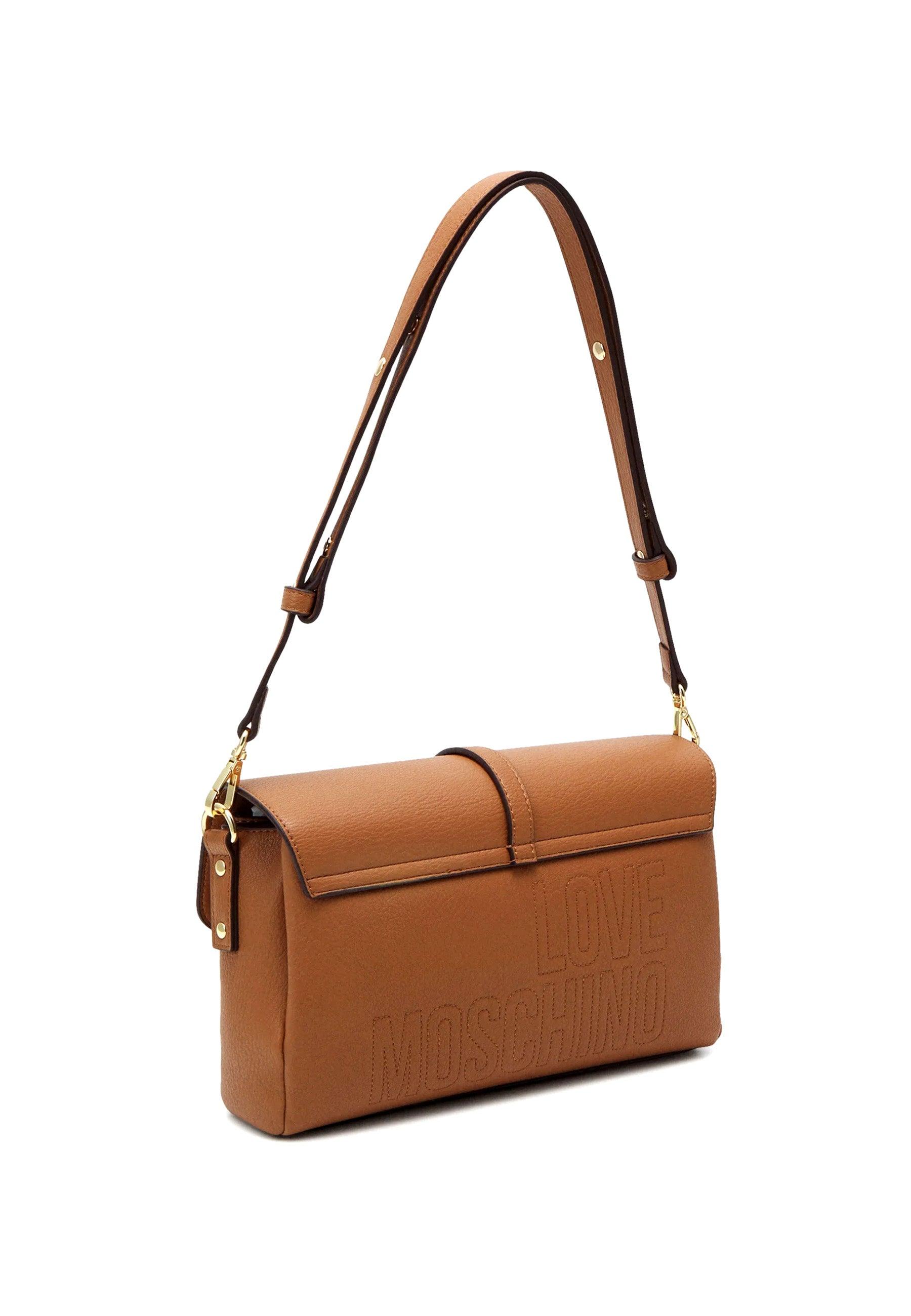 LOVE MOSCHINO Borsa Baguette Camel JC4313PP0GKW0201 - Sandrini Calzature e Abbigliamento