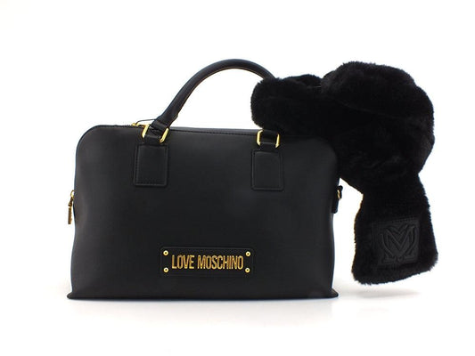 LOVE MOSCHINO Borsa Bauletto Pelo Nero JC4305PP0DKN0000 - Sandrini Calzature e Abbigliamento