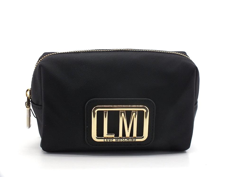 LOVE MOSCHINO Borsa Beauty Trousse Nero JC5324PP0DKM0000 - Sandrini Calzature e Abbigliamento